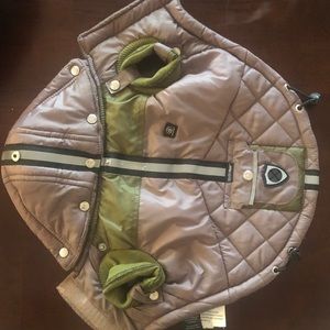 Doggie coat- fleece lined NWOT